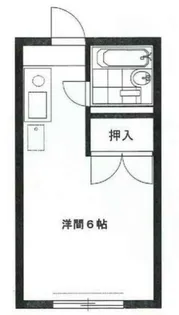 1Kの間取り画像