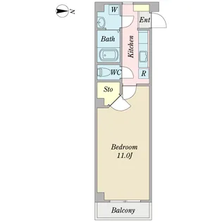 MAISON雅【2階】の間取り