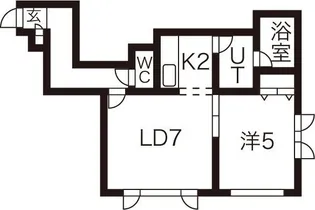 アマンプリ【3階】の間取り