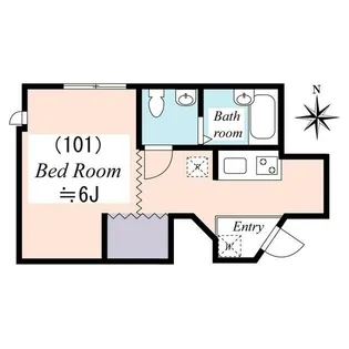 CIRO山王【1階】の間取り