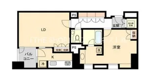 ストーリア赤坂【2階】の間取り