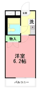 クラージュ湘南【1階】の間取り