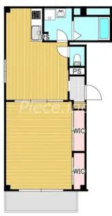 京橋オリエンタルキューブ【2階】の間取り
