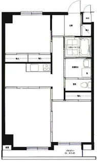 第6ストークマンション【3階】の間取り