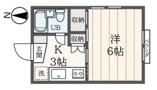 エヌハイツの間取り
