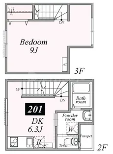 Relation青砥【2階】の間取り