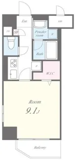 東京都新宿区新宿5【マンション】の間取り