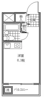 ジョイフル西荻窪【4階】の間取り