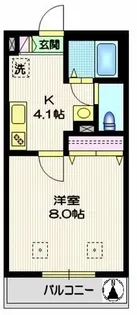東京都世田谷区瀬田2【マンション】の間取り