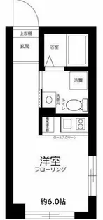 ルーナクレシェンテ町屋【3階】の間取り