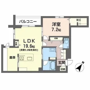 HIGH LINE PARK(ハイラインパーク)A棟【4階】の間取り