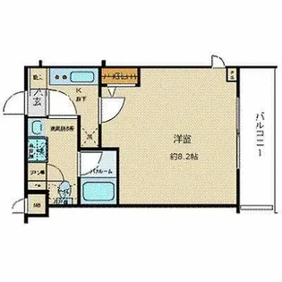 東京都杉並区松庵1【マンション】の間取り