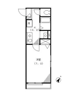 メゾンウィンザー【2階】の間取り