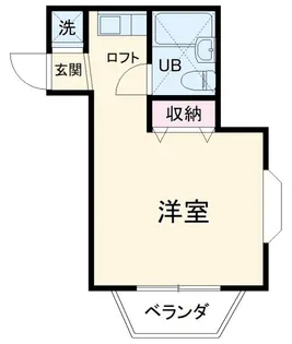 パレット西生田B【2階】の間取り