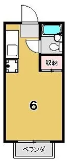 カームMAIN【1階】の間取り