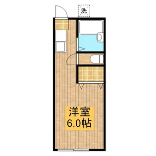 コーポヒルトップ【1階】の間取り