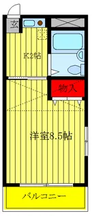 M&K【3階】の間取り