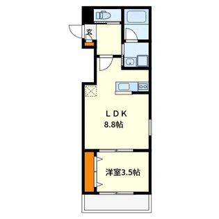 Le Ciel Kamisyakujii【2階】の間取り