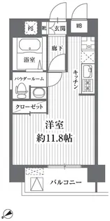 HF浅草橋レジデンス【11階】の間取り