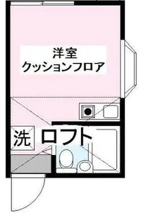 シティークレスト江原【1階】の間取り