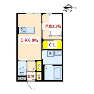Haru7【1階】の間取り