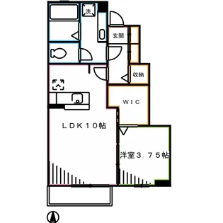 マグノリア【1階】の間取り