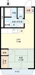 マンション富紀【3階】の間取り