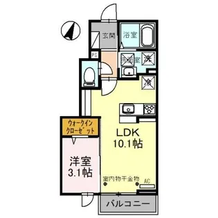 Premiere(プレミエール)【1階】の間取り