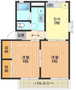シティハイムハイムセゾン【2階】の間取り