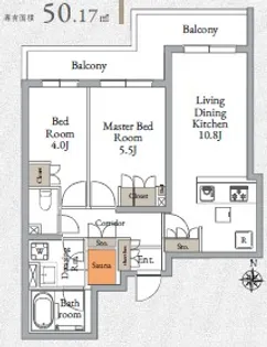 Live Casa千鳥町【1階】の間取り