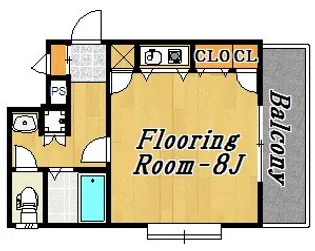 ForestCourt 葛西【2階】の間取り
