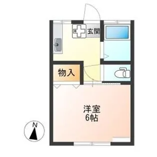 石井ハイツB棟【2階】の間取り