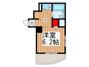 与野駅前プラザ【7階】の間取り
