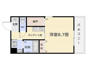 The stars mansion korimoto【1階】の間取り