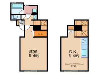デザインメゾン茶屋町の間取り