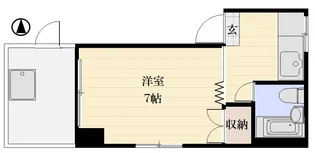 サンガーデン幡ヶ谷【1階】の間取り
