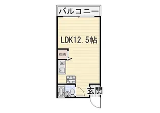 フローレンス21【4階】の間取り