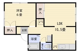 グランデメゾン【1階】の間取り
