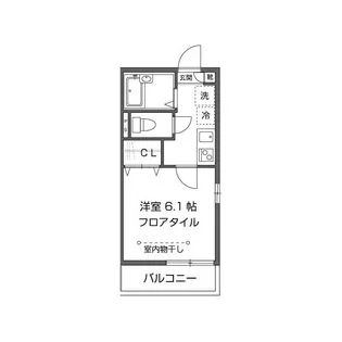 エコーハイツ登坂【3階】の間取り