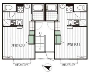 flapひばりヶ丘【3階】の間取り