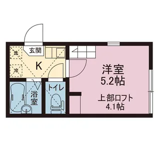ベルモントハイツ下永谷【2階】の間取り