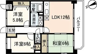 RYOKOビル【3階】の間取り