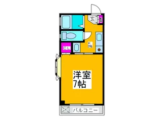 サンワード21II【4階】の間取り