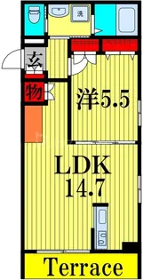 フルール滝野川【2階】の間取り