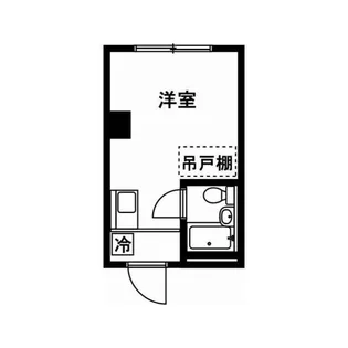 荻野ハイツ【4階】の間取り