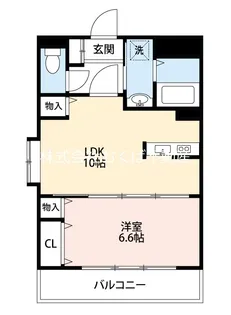 リスタジォーネ迎町【9階】の間取り