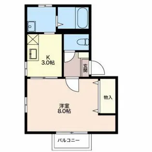 プラティーヌメゾン【2階】の間取り