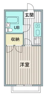 サニーハイツ【1階】の間取り