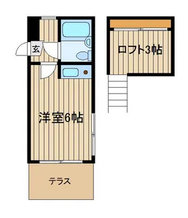 6ホワイトハイツ石神井公園【1階】の間取り