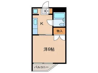 緑が丘ハイツ【4階】の間取り